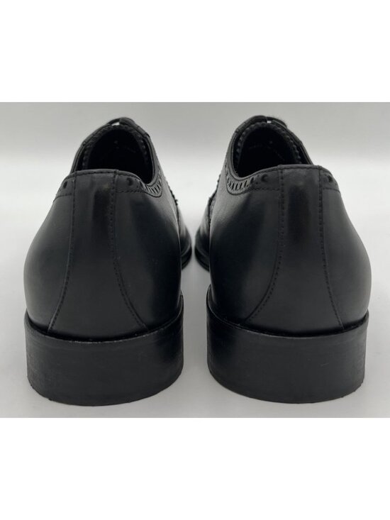 Brooks Brothers Wingtip Oxford Dress Shoes Black Leather Size 9 Made in Italy main image 7
